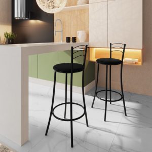 Banqueta Alta com Encosto - Ref.5