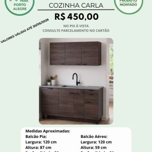 Cozinha Compacta Carla
