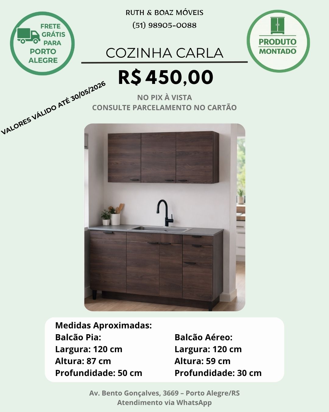 Cozinha Compacta Carla