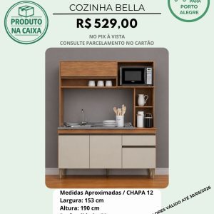 Cozinha Compacta Bella - Ref. 340