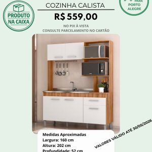 Cozinha Compacta Calista