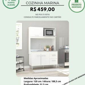 Cozinha Compacta Marina