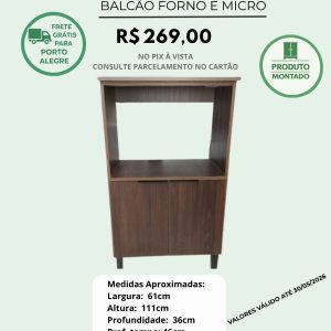 Balcão Forno e Micro