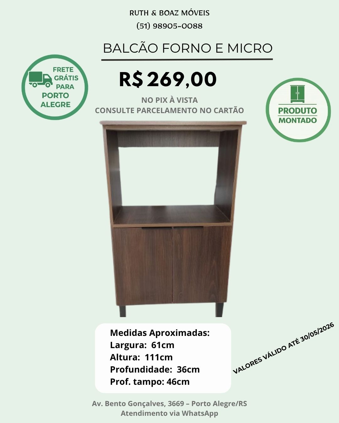 Balcão Forno e Micro