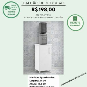 Balcão Bebedouro com 1 porta