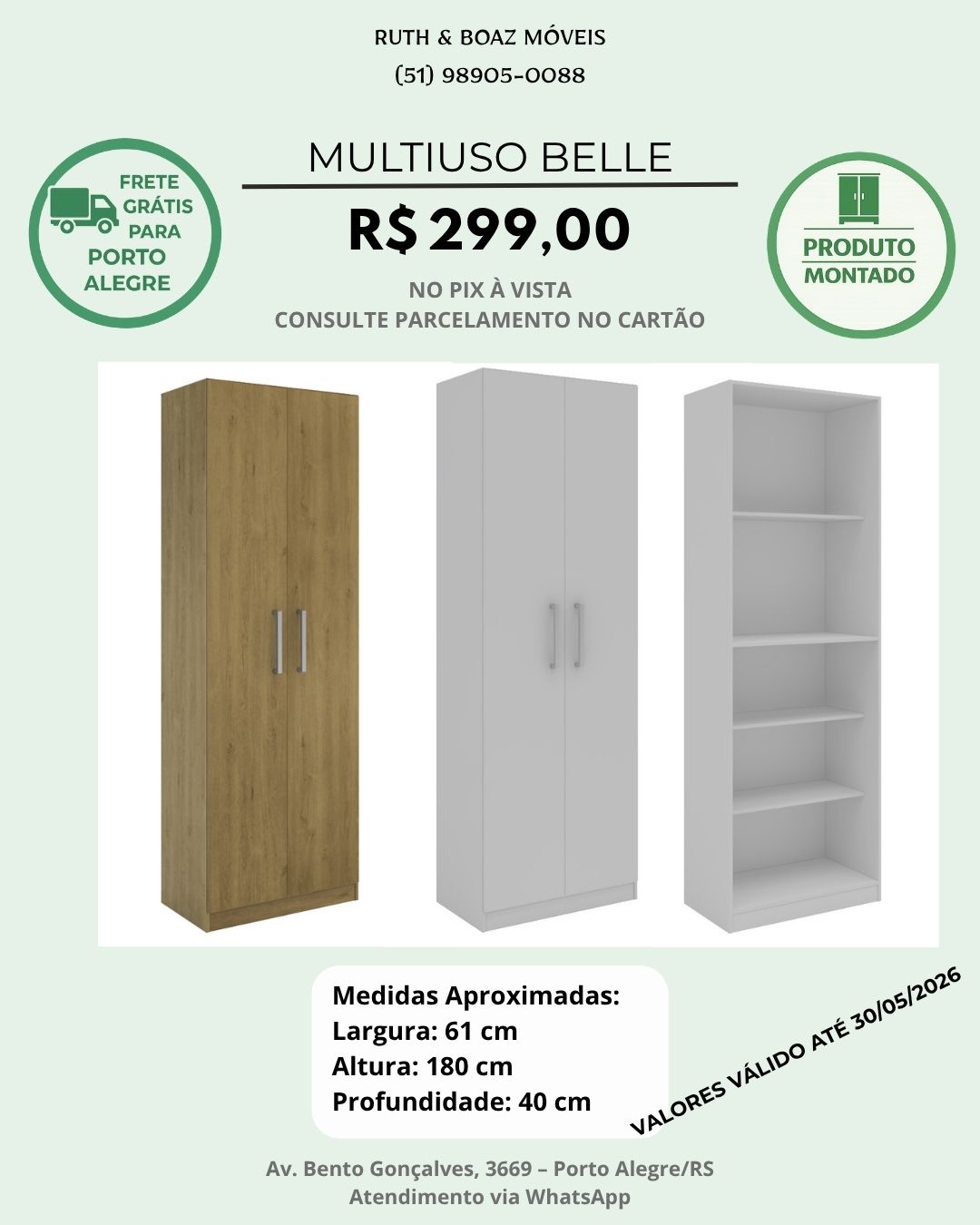 Armário Multiuso Belle