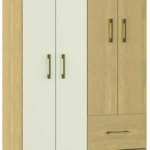 Guarda-Roupa Temis 4 Portas e 2 Gavetas - REF. 8004